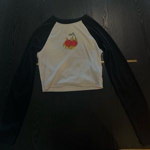 Forever 21 Long sleeve crop top